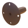 Sostegno Zappe Laterale Mozzo III Elemento Motozappa Brumi Rekord Minirekord Simplex Esagono 30mm