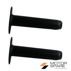 Coppia Mozzi Fissi Porta Ruota Motozappa Pasbo Brumi e Varie Marche Esagono 27mm