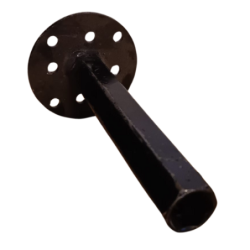 Coppia Mozzi Fissi Porta Ruota Motozappa Pasbo Brumi e Varie Marche Esagono 30mm