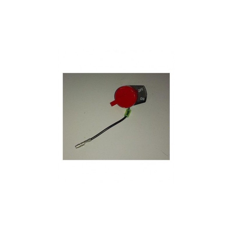 INTERRUTTORE ON/OFF MOTORE 6.5HP - per motozappa 4 tempi 196cc 200cc blocco
