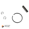 KIT CILINTRO PISTONE COMPLETO SERIE SEGMENTI MOTORE JLO CM 152 MINSEL M150 DIAMETRO 61mm Rif. Orig. 152.07.801.21