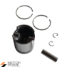 KIT CILINTRO PISTONE COMPLETO SERIE SEGMENTI MOTORE JLO CM 101 DIAMETRO 50mm Rif. Orig. 315.07.002.11