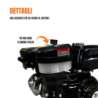 MOTORE COMPLETO CON AVVIAMENTO A STRAPPO TORO MOTORI TIPO HONDA TMGX270 CONICO 23mm