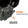 MOTORE COMPLETO CON AVVIAMENTO A STRAPPO TORO MOTORI TIPO HONDA TMGX270 CONICO 23mm