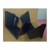 coppia pedane poggiapiedi quad atv 110cc bigone 7" - plastiche cover raptor