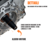 MOTORE COMPLETO DIESEL 10 HP CON AVVIAMENTO ELETTRICO TORO MOTORI TIPO YANMAR TMYD186 CONICO 23mm