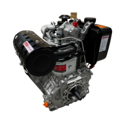 MOTORE COMPLETO DIESEL 10 HP CON AVVIAMENTO A STRAPPO TORO MOTORI TIPO YANMAR TMYD186 CONICO 23mm