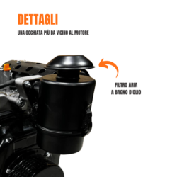 MOTORE COMPLETO DIESEL 7 HP CON AVVIAMENTO ELETTRICO TORO MOTORI TIPO YANMAR TMYD178 CONICO 23mm