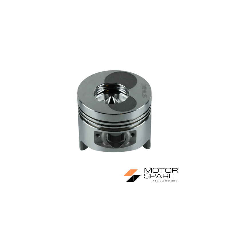 PISTONE COMPLETO SERIE SEGMENTI MOTORE YANMAR KAMA VULCAN ZANETTI E VARI MADE IN CHINA L100 LA186 SECONDA MAGGIORAZIONE