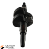 ALBERO MOTORE CONICO DIAMETRO 23mm VERSIONE MOTOZAPPA YANMAR KAMA VULCAN ZANETTI E VARI L100 LA186