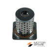 FILTRO NAFTA CON PIASTRINA 4 FORI MOTORE RUGGERINI RD80 RD81 RD901 RD920 Rif. Orig. 91A0120