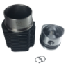 KIT CILINDRO PISTONE COMPLETO SERIE SEGMENTI CAMERA CENTRALE MOTORE RUGGERINI RD220 RD901 Rif. Orig. 00203R0120 00A24R0070
