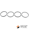 SERIE SEGMENTI MOTORE RUGGERINI RD90 RD91 RD210 RD220 RD218 RD901 RF90 RF91 RF120 STANDARD DIAMETRO 90mm Rif. Orig. 8211.056