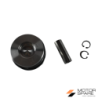 PISTONE COMPLETO SERIE SEGMENTI MOTORE RUGGERINI RD80 RD81 MC70 MC71 PRIMA MAGGIORAZIONE DIAMETRO 80,50mm Rif. Orig. 2336