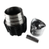 KIT CILINDRO PISTONE COMPLETO SERIE SEGMENTI MOTORE RUGGERINI RF80 RF81 CAMERA DECENTRALE Rif. Orig. 00203R0190+00A20R0770