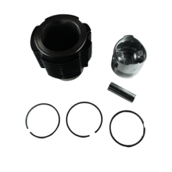 KIT CILINDRO PISTONE COMPLETO SERIE SEGMENTI MOTORE RUGGERINI RF80 RF81 CAMERA DECENTRALE Rif. Orig. 00203R0190+00A20R0770