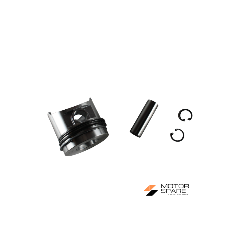 PISTONE COMPLETO SERIE SEGMENTI MOTORE RUGGERINI RF80 RF81 MC70 MC71 SECONDA MAGGIORAZIONE DIAMETRO Rif. Orig. A2079.00A20R0790