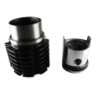 KIT CILINDRO PISTONE COMPLETO SERIE SEGMENTI MOTORE RUGGERINI CRD100 RP170 RP320 CAMERA CENTRALE DIAMETRO Rif. Orig. 203.11