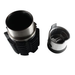 KIT CILINDRO PISTONE COMPLETO SERIE SEGMENTI MOTORE RUGGERINI CRD100 RP170 RP320 CAMERA CENTRALE DIAMETRO Rif. Orig. 203.11