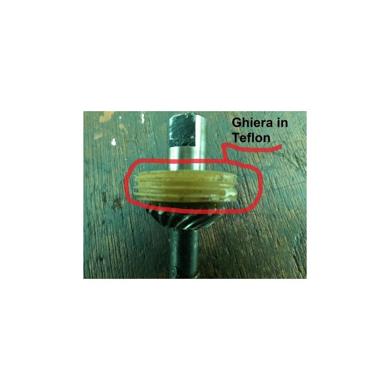 GHIERA IN TEFLON filetto senza fine pompa dell’olio FUNZIONE motosega decespugliatore