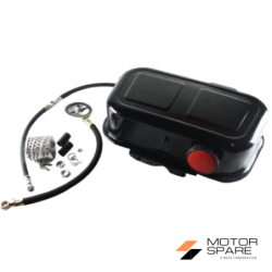 KIT SERBATOIO TAPPO SUPPORTO FILTRO NAFTA CON GUARNIZIONE TASSELLI TUBI E ACCESSORI LOMBARDINI LDA450 LDA451 LDA510 3LD450