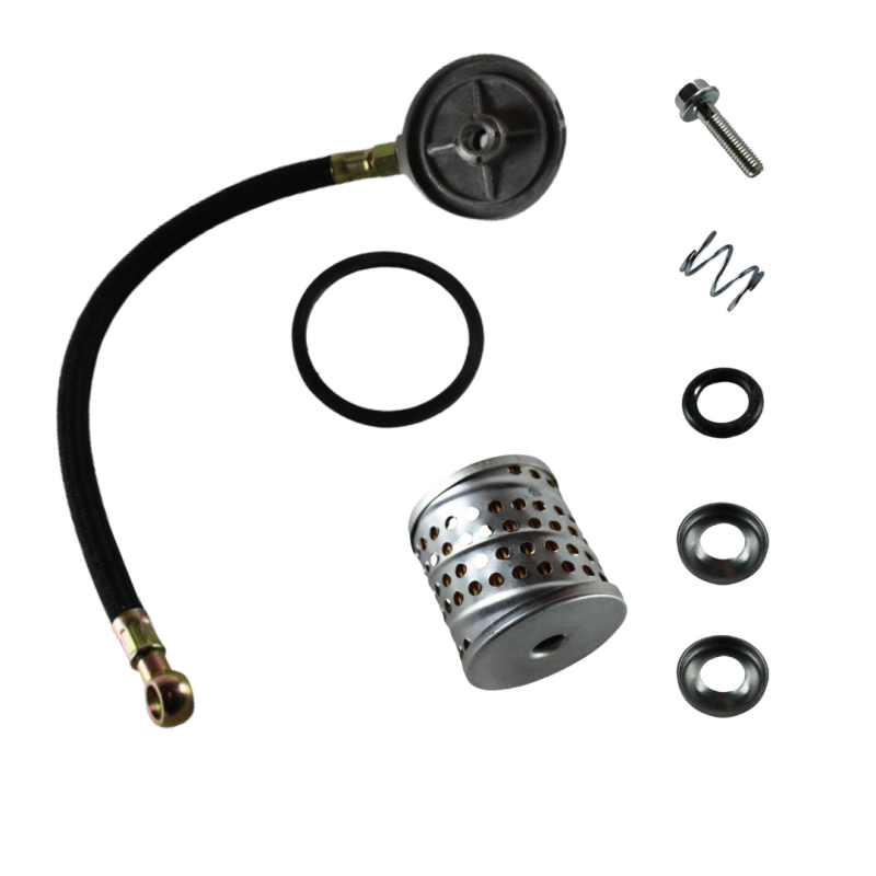 KIT SUPPORTO FILTRO NAFTA TUBO FILTRO NAFTA CON GUARNIZIONE E ACCESSORI LOMBARDINI LDA450 LDA451 LDA510 Rif. Orig. 2605.033.273