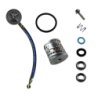 KIT SUPPORTO FILTRO NAFTA TUBO FILTRO NAFTA CON GUARNIZIONE E ACCESSORI LOMBARDINI LDA450 LDA451 LDA510 Rif. Orig. 2605.033.273