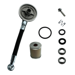 KIT SUPPORTO FILTRO NAFTA TUBO FILTRO NAFTA CON GUARNIZIONE E ACCESSORI LOMBARDINI 6LD325 6LD360 Rif. Orig. 2605.028 + 2175.032