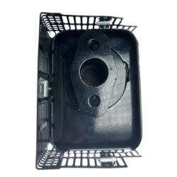 MARMITTA QUADRATA CON PROTEZIONE MOTORE LOMBARDINI RUGGERINI LDA450 LDA451 LDA510 3LD450 3LD451 3LD510 Rif. Orig. 5460.432