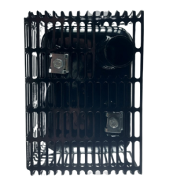 MARMITTA QUADRATA CON PROTEZIONE MOTORE LOMBARDINI RUGGERINI LDA450 LDA451 LDA510 3LD450 3LD451 3LD510 Rif. Orig. 5460.432