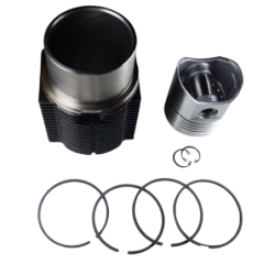 KIT CILINDRO PISTONE COMPLETO SERIE SEGMENTI MOTORE LOMBARDINI LDA670/2/3 5LD675/2/3/4 CAMERA DECENTRALE Rif. Orig. 4898.007