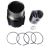 KIT CILINDRO PISTONE COMPLETO SERIE SEGMENTI MOTORE LOMBARDINI LDA670/2/3 5LD675/2/3/4 CAMERA DECENTRALE Rif. Orig. 4898.007