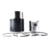 KIT CILINDRO PISTONE COMPLETO SERIE SEGMENTI MOTORE LOMBARDINI LDA670/2/3 5LD675/2/3/4 CAMERA DECENTRALE Rif. Orig. 4898.007