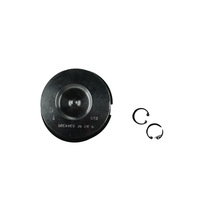 PISTONE COMPLETO SERIE SEGMENTI MOTORE LOMBARDINI LDA450 LDA451 3LD450 3LD451 CAMERA DECENTRALE STANDARD Rif. Orig. 6501.045