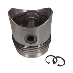 PISTONE COMPLETO SERIE SEGMENTI MOTORE LOMBARDINI LDA450 LDA451 3LD450 3LD451 CAMERA DECENTRALE PRIMA MAGGIORAZIONE DIAMETRO