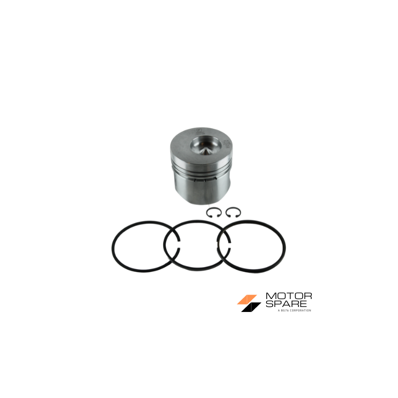 PISTONE COMPLETO SERIE SEGMENTI MOTORE LOMBARDINI 6LD400 CAMERA DECENTRALE PRIMA MAGGIORAZIONE DIAMETRO Rif. Orig. 6500.731.540