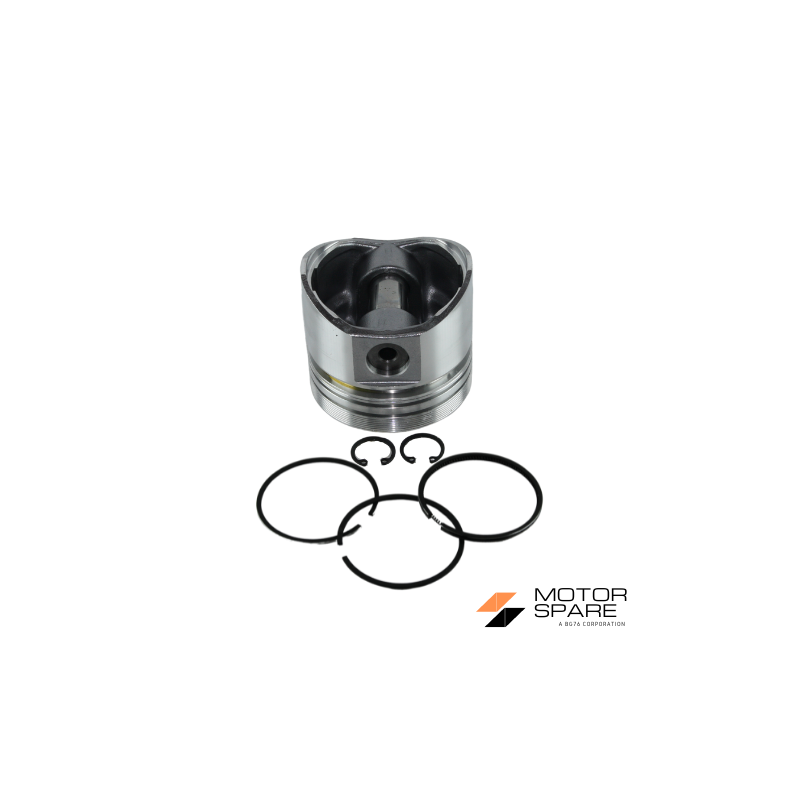 PISTONE COMPLETO SERIE SEGMENTI MOTORE LOMBARDINI 6LD360 LDA530 CAMERA DECENTRALE STANDARD DIAMETRO 82mm Rif. Orig. 6500.733.530