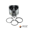 PISTONE COMPLETO SERIE SEGMENTI MOTORE LOMBARDINI 6LD360 LDA530 CAMERA DECENTRALE STANDARD DIAMETRO 82mm Rif. Orig. 6500.733.530