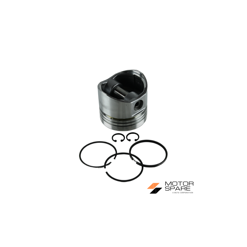 PISTONE COMPLETO SERIE SEGMENTI MOTORE LOMBARDINI 6LD360 LDA530 CAMERA DECENTRALE PRIMA MAGGIORAZIONE Rif. Orig. 6500.734.530