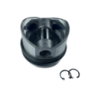 PISTONE COMPLETO SERIE SEGMENTI MOTORE LOMBARDINI 6LD360 LDA530 CAMERA DECENTRALE SECONDA MAGGIORAZIONE Rif. Orig. 6500.734.530