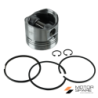 PISTONE COMPLETO SERIE SEGMENTI MOTORE LOMBARDINI LDA520 6LD325 SECONDA MAGGIORAZIONE DIAMETRO 79mm