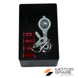 QUADRETTO STARTER AVVIAMENTO LUCI CON SPIE MOTORE LOMBARDINI RUGGERINI SERIE 6LD 3LD 4LD 15LD RD RF
