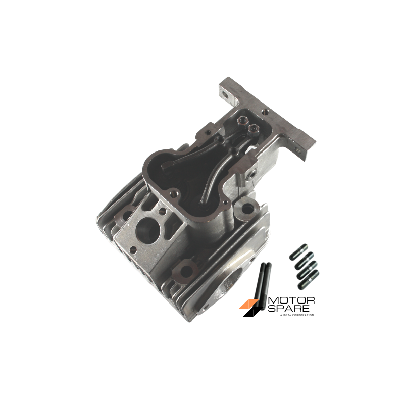 TESTA CILINDRO COMPLETA DI VALVOLE E GRUPPO BILANCIERE MONTATI MOTORE LOMBARDINI LDA100 LDA820 LDA91 LDA96 LDA97 4LD640