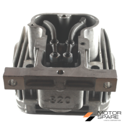 TESTA CILINDRO COMPLETA DI VALVOLE E GRUPPO BILANCIERE MONTATI MOTORE LOMBARDINI LDA100 LDA820 LDA91 LDA96 LDA97 4LD640