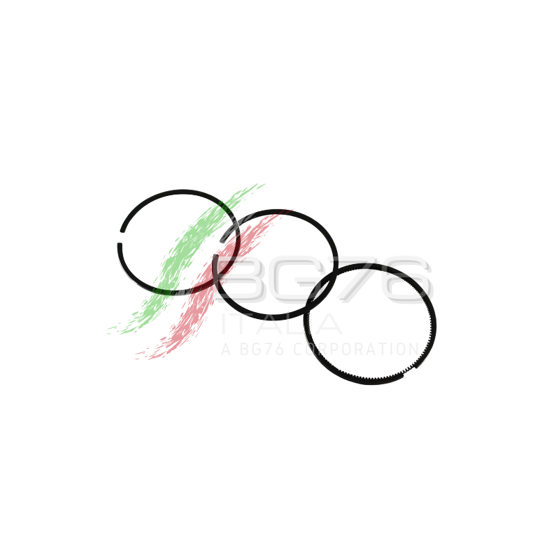 SERIE SEGMENTI MOTORE LOMBARDINI 15LD315 STANDARD DIAMETRO 78mm