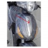 PLASTICA CROMATA FRONTALE DELLO SCUDO ANTERIORE - bici elettrica scooter sky II tipo z-tech