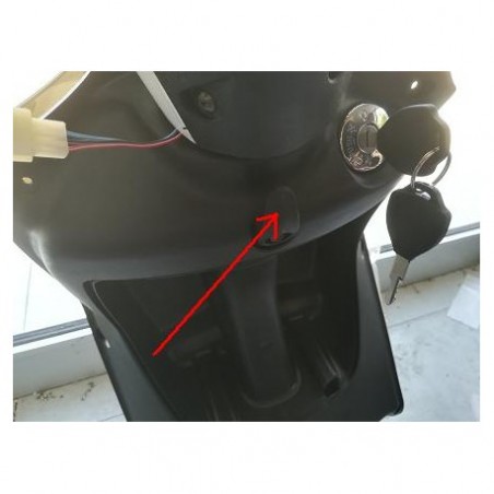 GANCETTO ANTERIORE SOTTO MANUBRIO - bici elettrica scooter sky II tipo z-tech