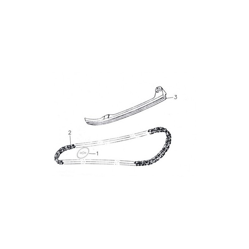 TENDI E SCORRI CATENA DI DISTRIBUZIONE 170cc - blocco motore kayo krz 170