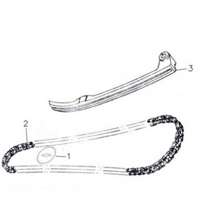 TENDI E SCORRI CATENA DI DISTRIBUZIONE 170cc - blocco motore kayo krz 170