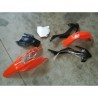 PLASTICHE CARENE PIT BIKE ZEUS ARANCIO/NERO - kit completo stile ktm